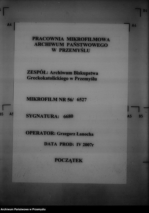 image.from.unit.number "[Kopie ksiąg metrykalnych parafii Brzuska z filią Sufczyna (dekanat Bircza)]"