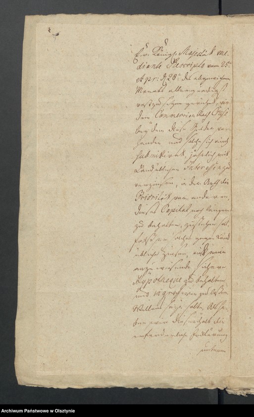 image.from.unit.number "Wegen der Anlehne aus der Powundenschen Lindenausche Legaten Caße"