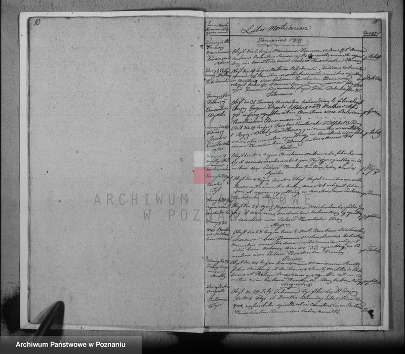 image.from.unit.number "Liber baptisatorum, copulatorum, mortuorum"