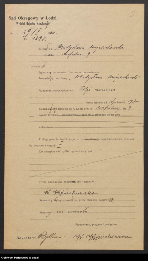 Obraz 5 z jednostki "Władysława Wojciechowska- filia rzeźnicza"