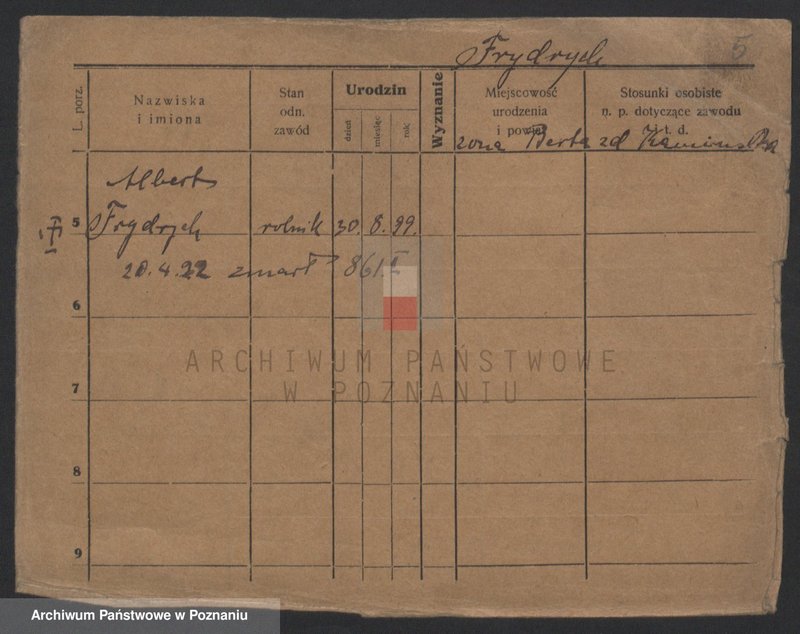 Obraz 7 z jednostki "Fridmann - Friwein (Frühwein)"