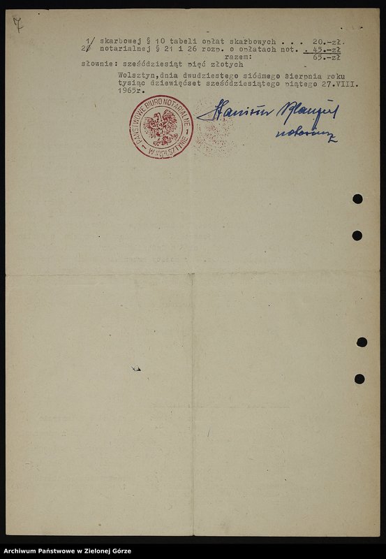 Obraz 17 z jednostki "Zaświadczenia Zarządu Okręgu ZBoWiD dotyczące osadnictwa wojskowego (układ alfabetyczny: A do G)"