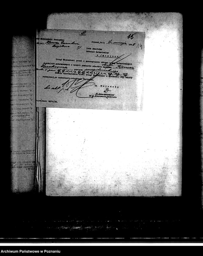 Obraz 18 z jednostki "Majątek Krusza Wielka powiatu mogileńskiego przymusowy wykup /prace pomiarowe/"