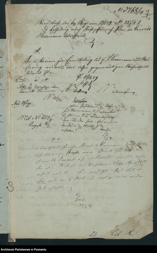 Obraz 15 z jednostki "A. betr. Benedikt und Joachim von Hermann"