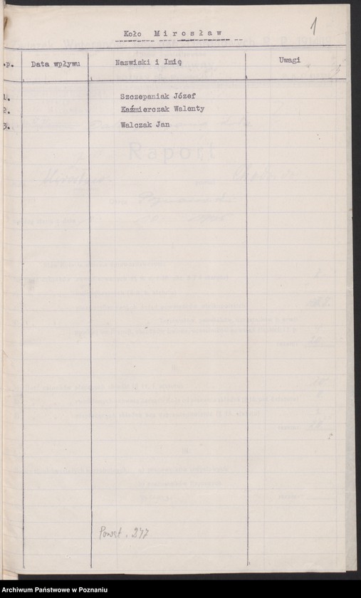 Obraz 4 z jednostki "Mirosław, powiat Chodzież."