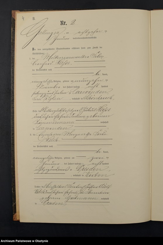 image.from.unit.number "Heiraths-Neben-Register Nr 1 - 17"