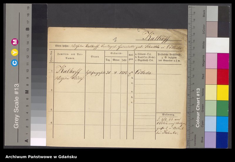 image.from.unit.number "Karty meldunkowe: Kalkoff - Kallweit"