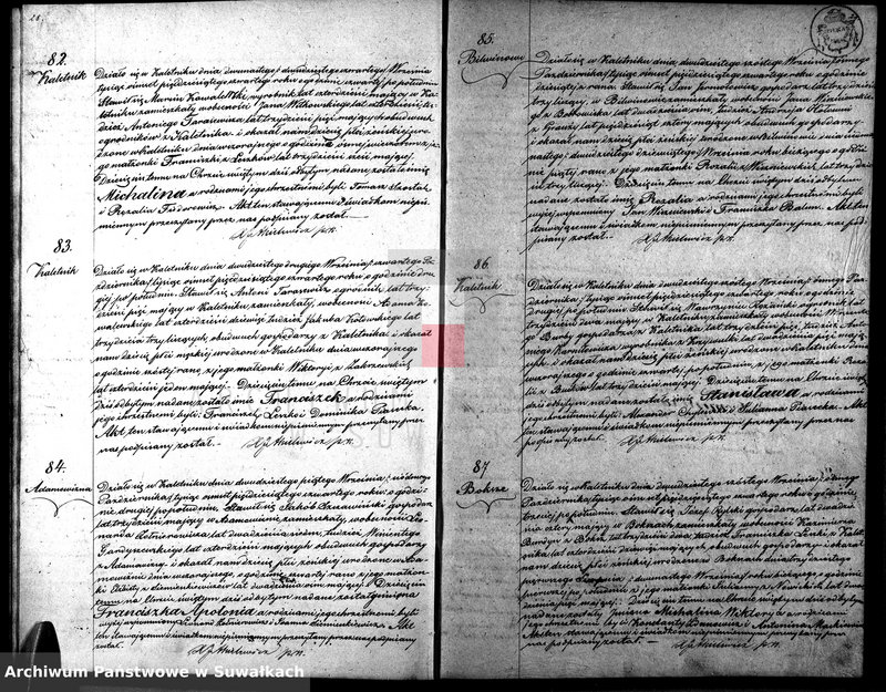 image.from.unit.number "Duplikat Aktów Parafii Kaletnickiej z Roku 1854"