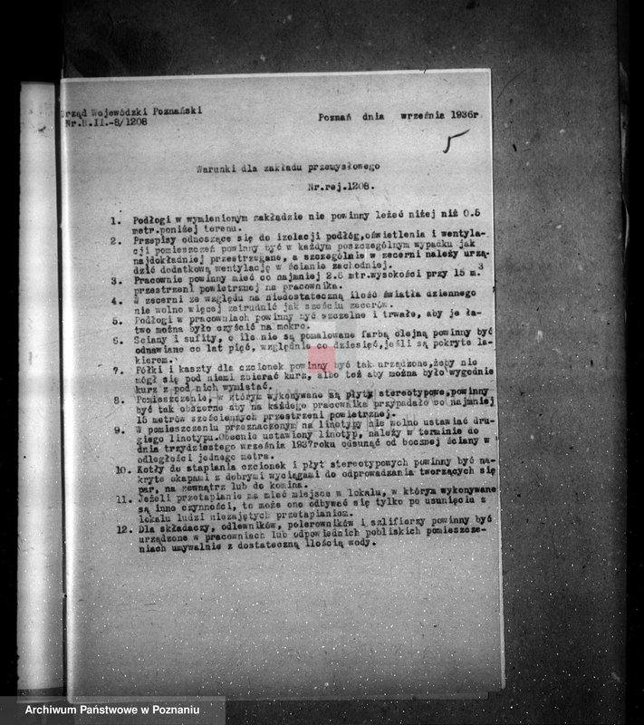 Obraz 9 z jednostki "Zatwierdzenie zakładu przemysłowego /Drukarni Wielkopolskiej/ dr Edward Schechtel spadkobierca Milskich w Poznaniu"