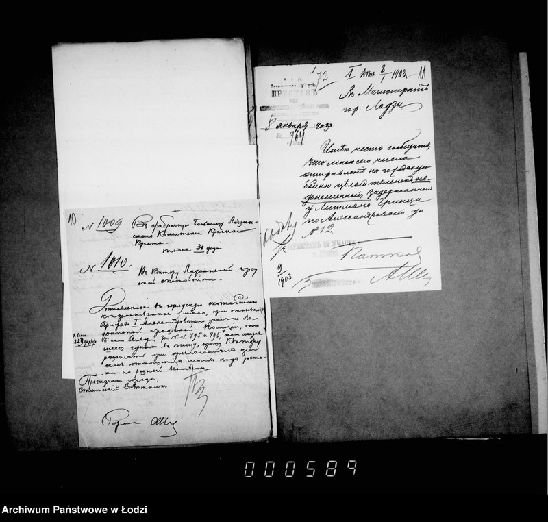 Obraz 11 z jednostki "O raspredelenji mjasa konfiskovannago na lodzinskoj gorodskoj skotobojne"