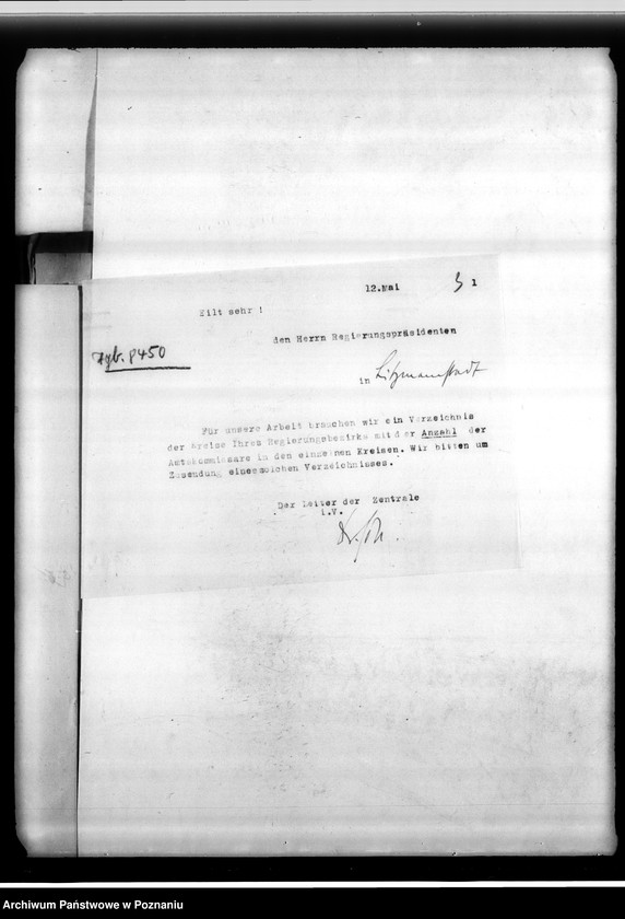 Obraz 7 z jednostki "Verzeichnis von Amtsbezirken"