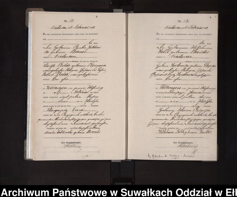 image.from.unit.number "Geburts-Haupt-Register des Königlichen Preussischen Standes-Amtes Nikolaiken Kreis Sensburg"