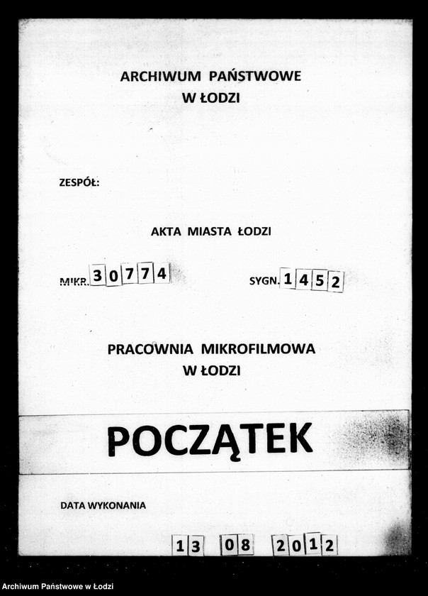 Obraz 1 z jednostki "Akta tyczące się różnych korespondencyj z władzami wyższymi"