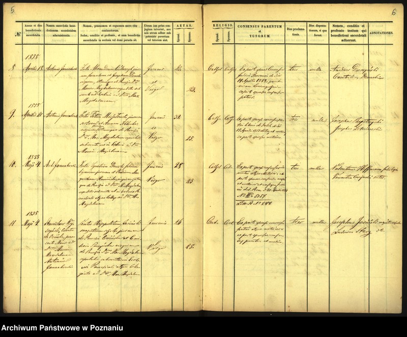 Obraz 6 z jednostki "Księga małżeństw"