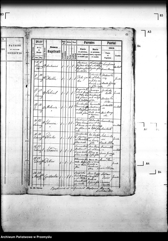 Obraz 17 z jednostki "[Kopie ksiąg metrykalnych parafii Małastów z filiami Ropica Ruska, Pętna (dekanat Gorlice)]"