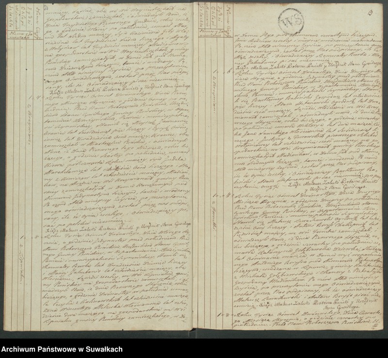 image.from.unit.number "Akta zeszłych gminy puńskiey od 1-go stycznia do dnia ostatniego grudnia 1812 roku."