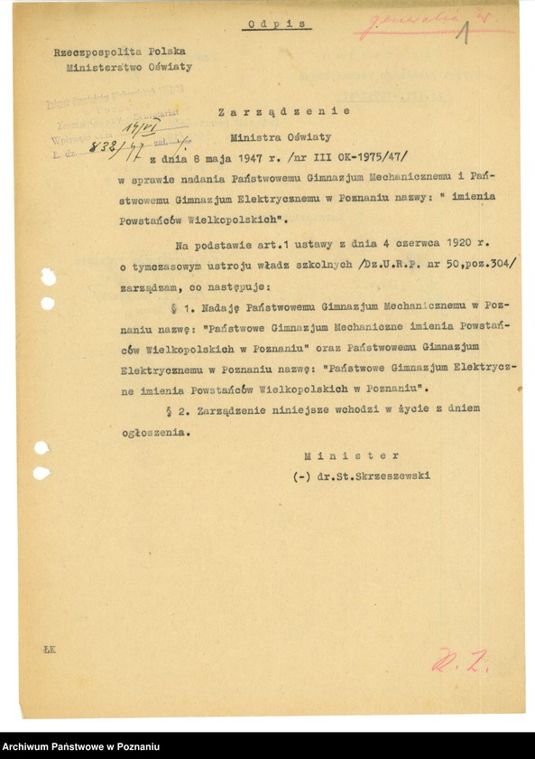 Obraz 3 z jednostki "Obchody roczne Powstania Wielkopolskiego 1918/19 r."