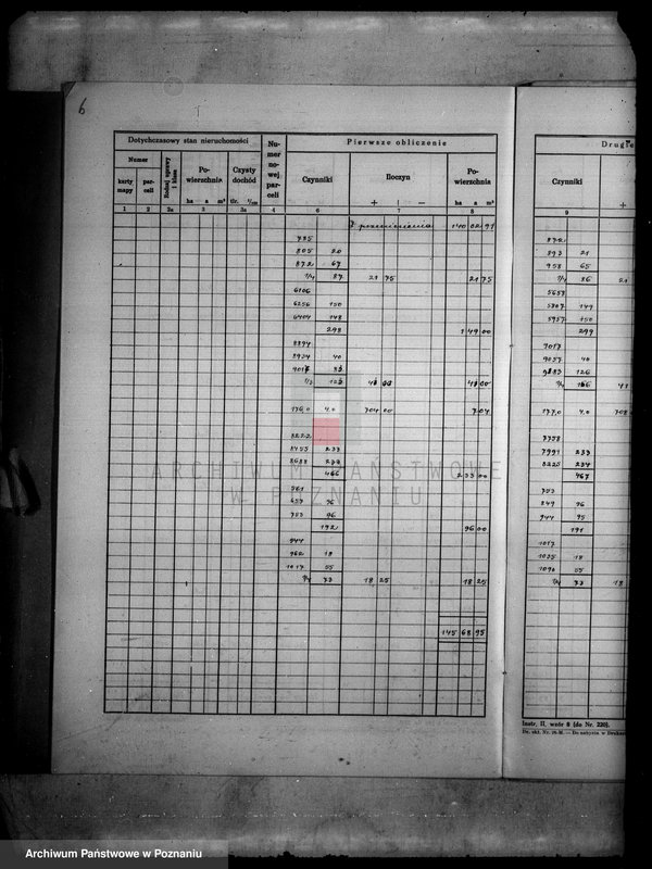 Obraz 10 z jednostki "/Obliczenie pomiarowe obrębu Dębowo i Dąbrowa w powiecie wyrzyskim wraz ze szkicami polowymi/"