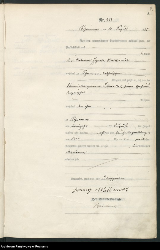 image.from.unit.number "Księga urodzeń t. II"