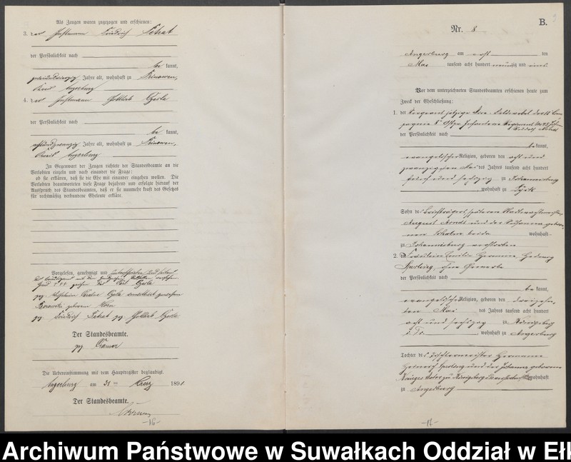 image.from.unit.number "Heiraths-Neben-Register des Preussischen Standes-Amtes Angerburg Kreis Angerburg"