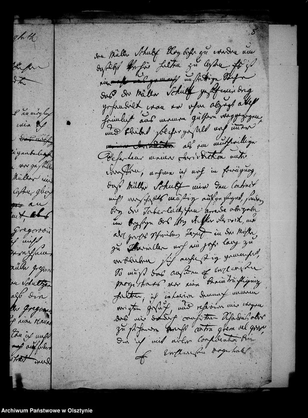 image.from.unit.number "Correspondence die Serwillensche Müle betr. /Surwile; kętrz./"