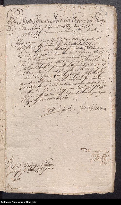 image.from.unit.number "Bauten und Reparatur betreffend . (Verfügungen, Anweisungen usw. Justitz Collegium)"