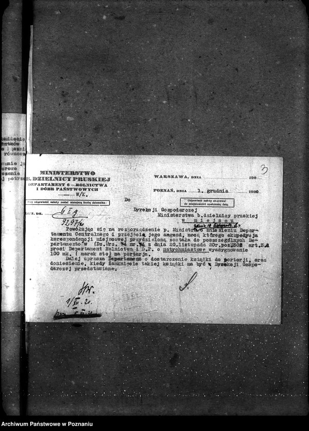 Obraz 7 z jednostki "Sprawy gospodarcze-ogólne Portoria"