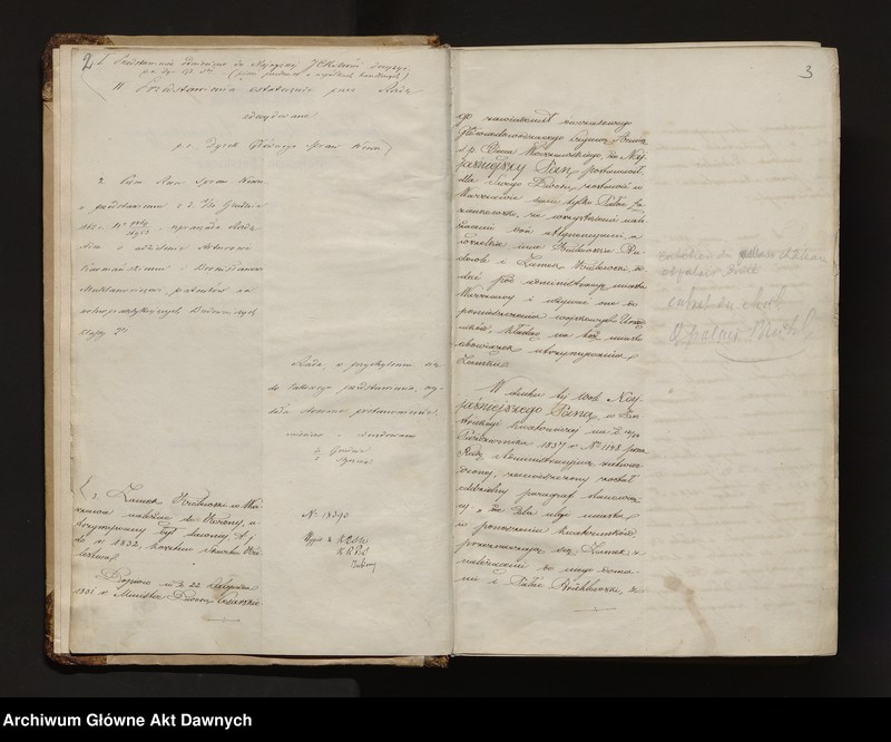 image.from.unit.number "[Protokoły posiedzeń Rady Administracyjnej Królestwa Polskiego, nr 1 - 20]."