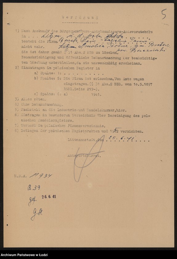 Obraz 7 z jednostki "Moszek Fein- cegielnia parowa w Smolicach Dolnych gmina Bratoszewice"