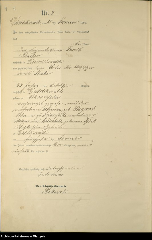 image.from.unit.number "Sterbe-Haupt-Register Nr 1 - 41"