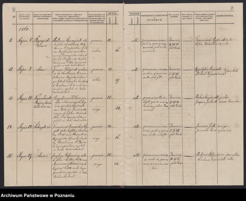 Obraz 6 z jednostki "Księga małżeństw"