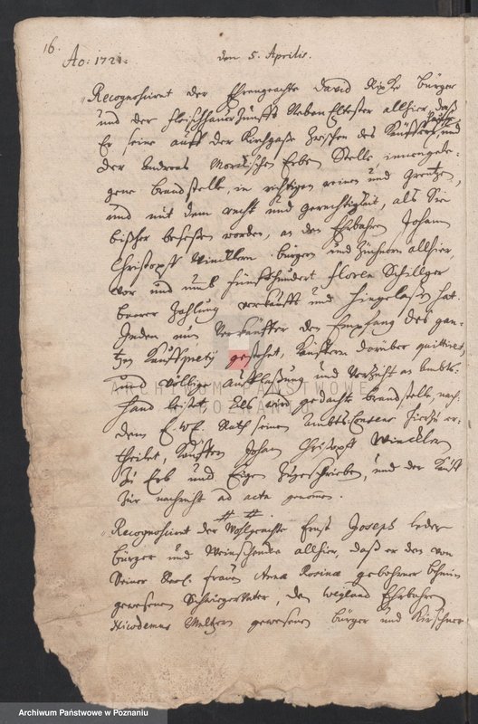 Obraz 19 z jednostki "Ratsprotokoll; język niemiecki"