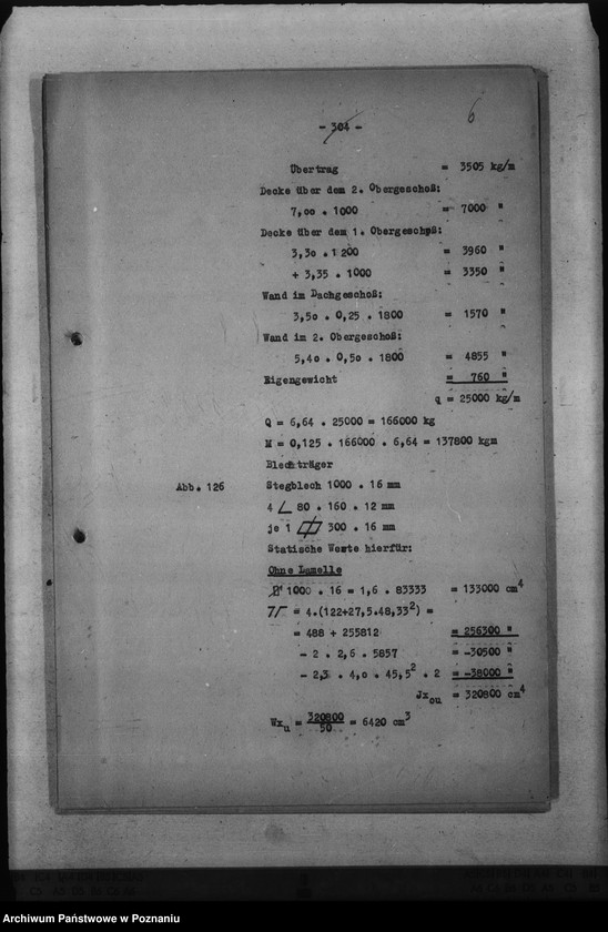 Obraz 10 z jednostki "Opis statyczny zamku w Poznaniu - III"