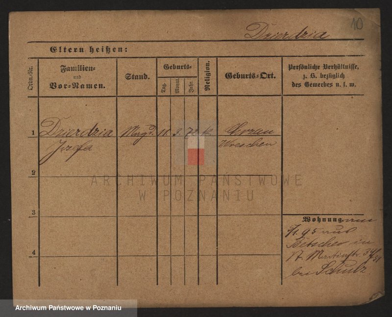 Obraz 12 z jednostki "Dzierbicka - Dzikiewicz"