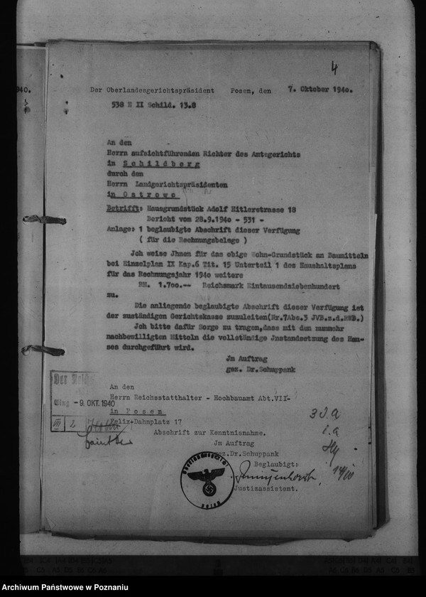 Obraz 8 z jednostki "Amtsgericht Kempen - Kępno"