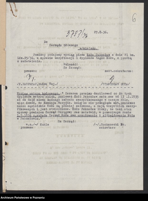 Obraz 9 z jednostki "Pakosław, powiat Rawicz - akta koła."