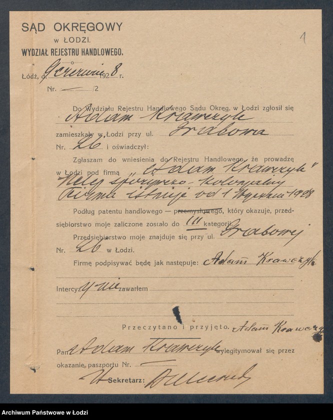 Obraz 3 z jednostki "Adam Krawczyk – sklep spożywczo- kolonialny"