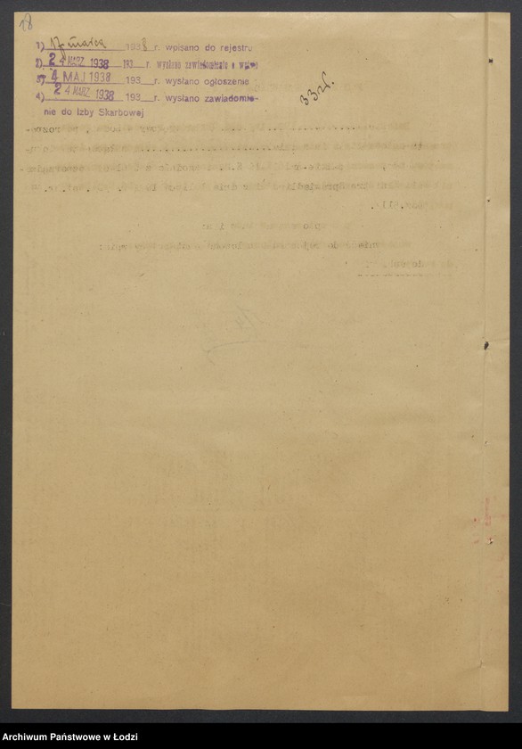 Obraz 20 z jednostki "Josyf Aron Gliksman, Hersz Lajb Gliksman- wyrób i sprzedaż manufaktury"