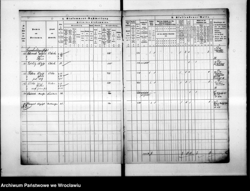 image.from.unit.number "Klassensteuerrolle nebst Eikommens - Nachweisung"