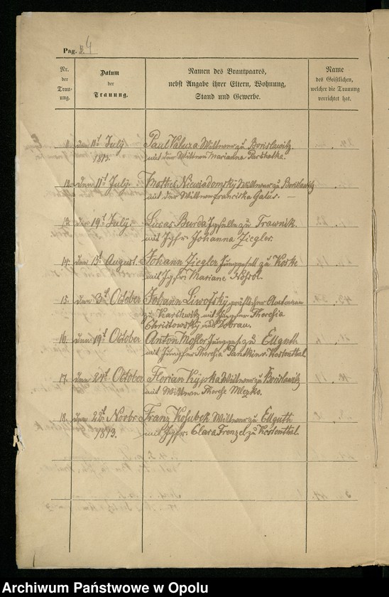 image.from.unit.number "Kirchbuchs Duplikate von Kostenthal 1813-1822"