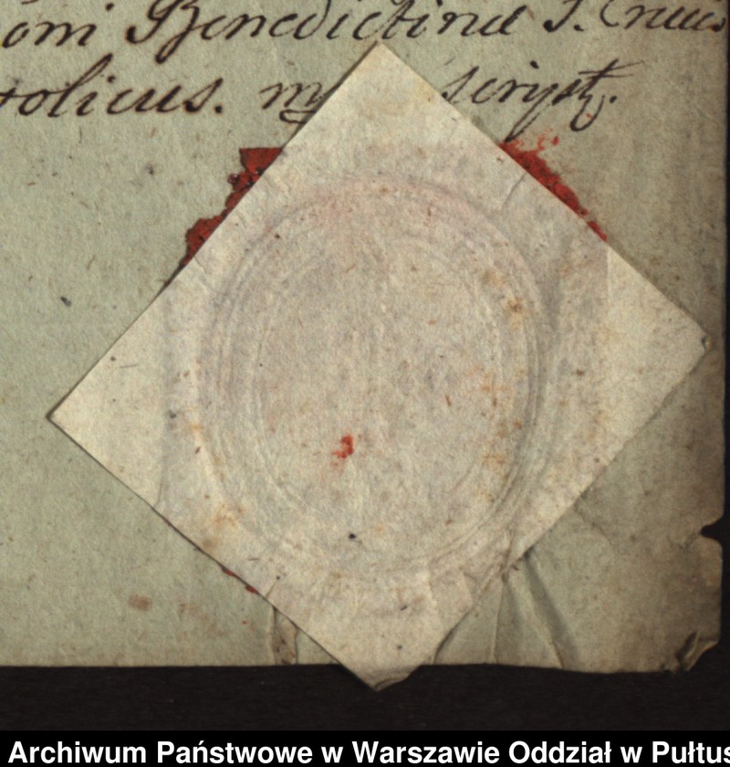 image.from.unit.number "Kopia wierzytelna różnych pism z XVII i XVIII w. dotyczących relikwii św. Wojciecha przechowywanych w konwencie augustianów w Trzemesznie"