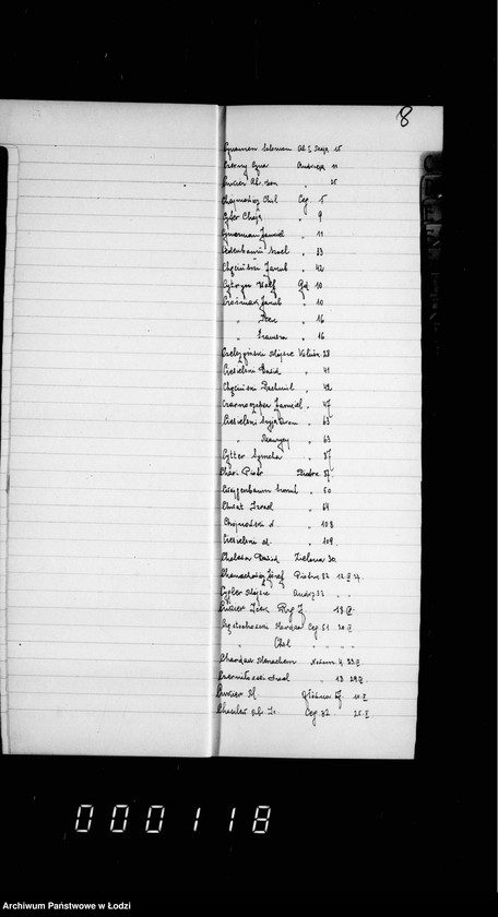 Obraz 10 z jednostki "Skorowidz rekursów w sprawach składek gminy za 1926 r."