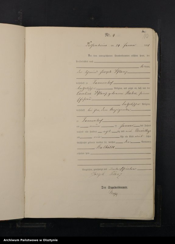 image.from.unit.number "Geburts-Haupt-Register Nr 1 - 207"