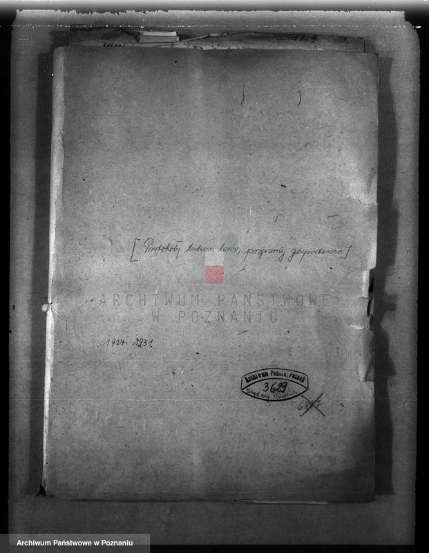 Obraz 4 z jednostki "/Nadzór nad gospodarką leśną/ protokoły badania lasów, programy gospodarcze powiat nowotomyski"