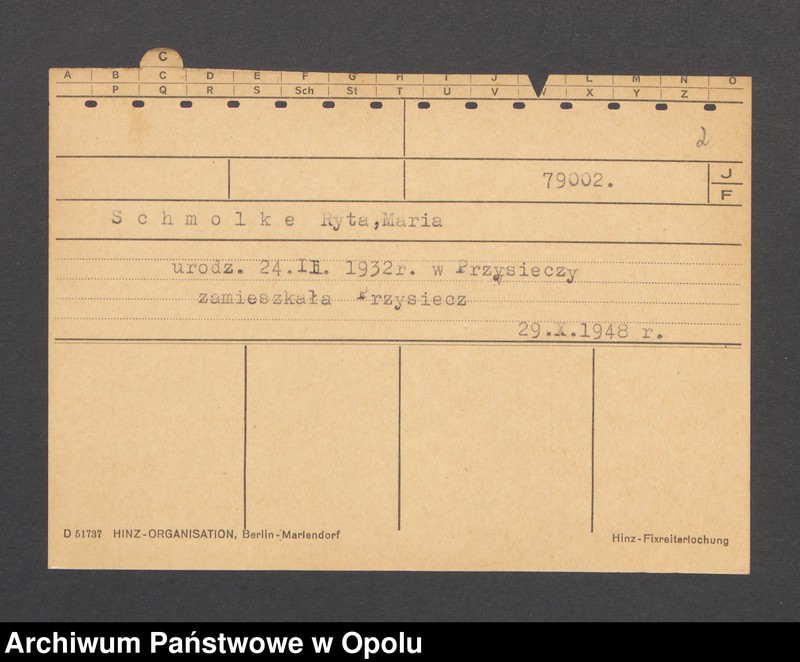 Obraz 4 z jednostki "[Sysk Bernhard, ur. 6.05.1887 r. Dtudziemen]"