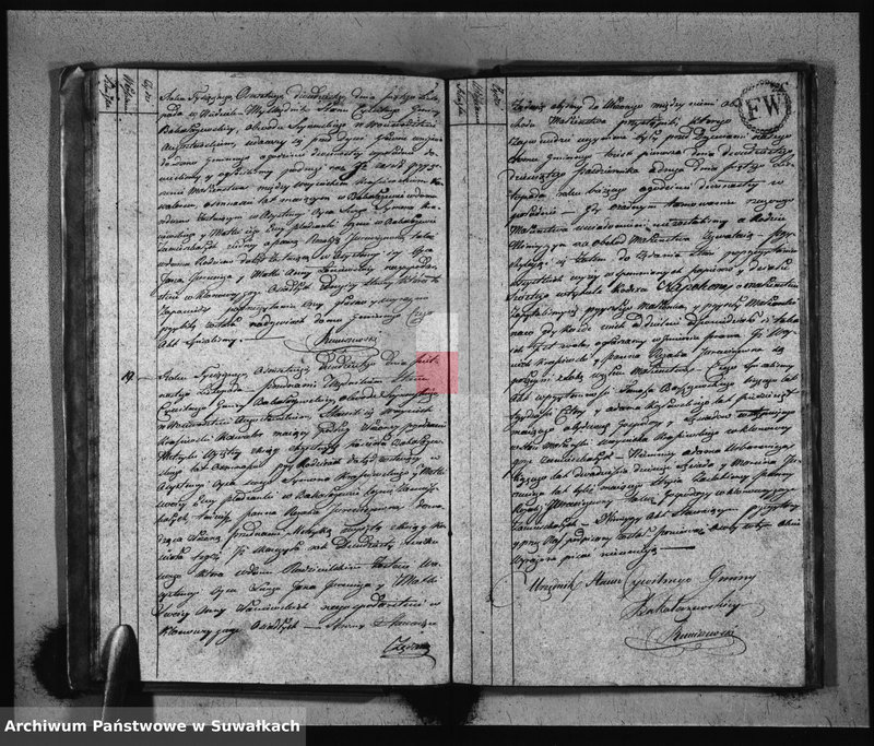 image.from.unit.number "Akta Zaślubionych Gminy Bakałarzewskiey"
