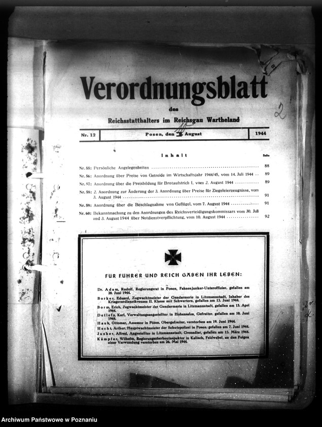 Obraz 6 z jednostki "Verordnungsblatt Nr. 12"