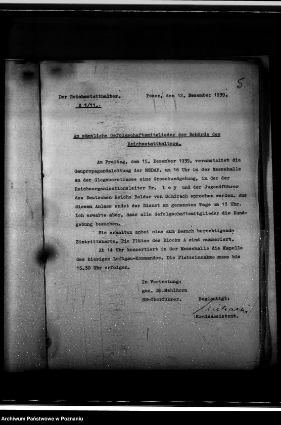 Obraz 9 z jednostki "Verordnungen, Bekanntmachungen etc."