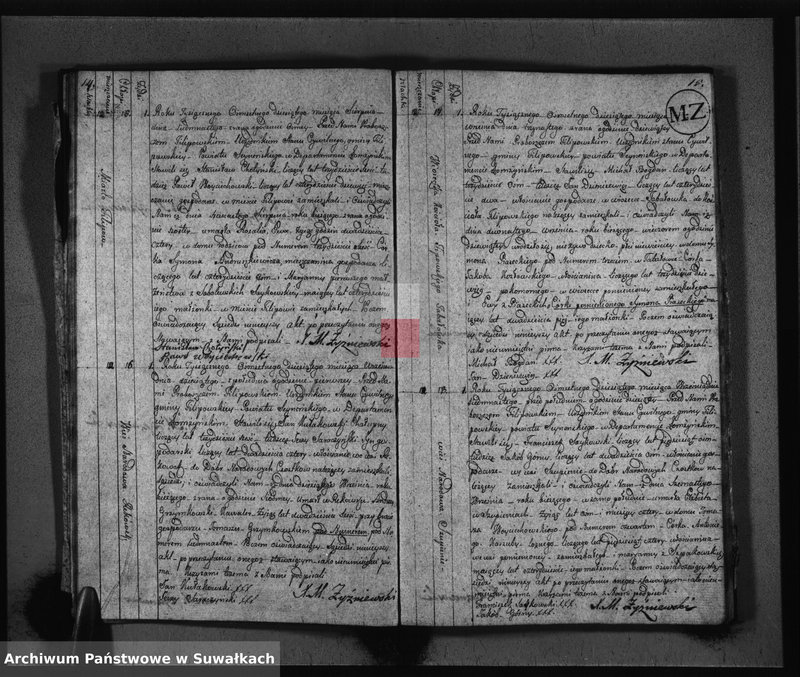Obraz 10 z jednostki "Akta Zeszłych Gminy Filipowskiey od 1go Maja 1810 Ru aż do ostatnich dni Grudnia 1811 r."