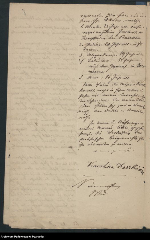 Obraz 11 z jednostki "A. betr. den Auskunft über Ausländer Lit. D"